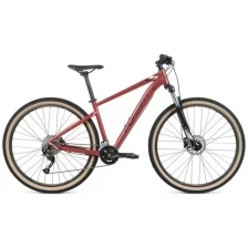 Велосипед FORMAT 1412 27,5" (2021) (Велосипед FORMAT 1412 27,5 (27,5" 18 ск. рост. L) , темно-красный матовый, RBKM1M37E012)