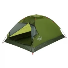 Палатка туристическая SANDE 2, размер 205x150x105 см, 2-местная, однослойная./В упаковке шт: 1