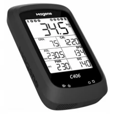 Бепроводной GPS велокомпьютер Magene С406 - 37 функций (совместим с датчиками: скорости, каденса, пульса, измерителя мощности)
