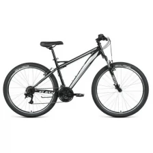 Велосипед 26 FORWARD FLASH 1.2 (21-ск.) 2022 (рама 17) черный/серый