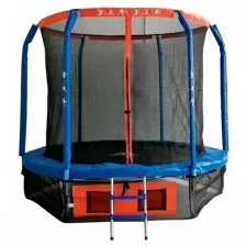 Каркасный батут DFC Jump Basket 10FT-JBSK-B 305х305х254 см синий/красный