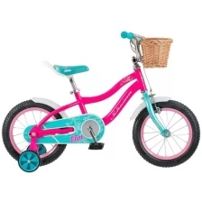 Детский велосипед Schwinn Elm 14, год 2021, цвет Фиолетовый-Белый