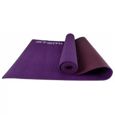 Коврик для йоги и фитнеса Atemi, Aym01db, пвх, 173x61x0,6 см, двусторонний, фиолетовый