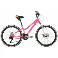 Подростковый горный (MTB) велосипед Stinger Laguna D 24 (2021) рама 12 Розовый