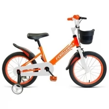 Детский велосипед Forward Nitro 18, год 2021, цвет Серебристый
