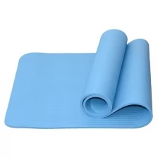 Коврик для йоги и фитнеса ATEMI AYM05BE NBR для йоги и фитнеса, 183x61x1,0 см, голубой
