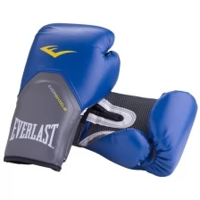 Боксерские перчатки Everlast Боксерские перчатки Everlast тренировочные Pro Style Elite синие 16 унций