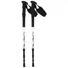 Палки для скандинавской ходьбы ATEMI ATP-06 телескопические, twist lock, antishok, высота 65-135 см, белый