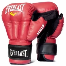 Перчатки для рукопашного боя Everlast HSIF PU 6oz красные