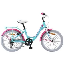 Подростковый городской велосипед STELS Pilot 260 Lady 20 V010 (2019) рама 12" Мятный