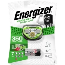 Фонарь налобный Energizer HL Vision HD + 3 AAA батарейки в комплекте