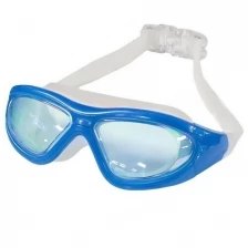 Очки для плавания взрослые полу-маска B31537-2 (Голубой)