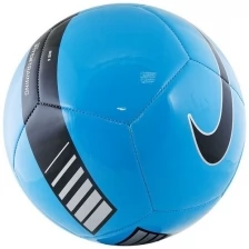 Мяч футбольный NIKE Pitch Training , арт.CU8034-675, р.5, 12 п,гл.ТПУ, маш. сш, бут. кам, розово-черный