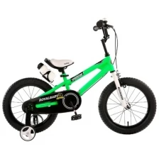 Детский велосипед ROYAL BABY Freestyle 14", стальная рама, Зеленый