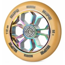 Колесо для самоката Hipe Колесо HIPE Medusa wheel LMT36 110мм brown/core neo chrom