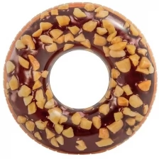 Круг надувной Intex "Пончик шоколад" (56262) 114см