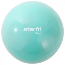Медбол Starfit Core Gb-703 3 кг, мятный