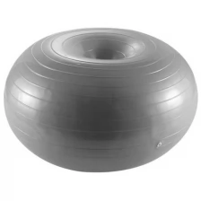 Фитбол-пончик FBD-60-4 60 см серый