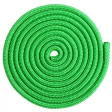 Скакалка гимнастическая утяжелённая, длина 2,5 м, цвет светло-зелёный