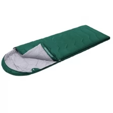 Спальный мешок TREK PLANET Chester Comfort, правая молния, цвет: зеленый