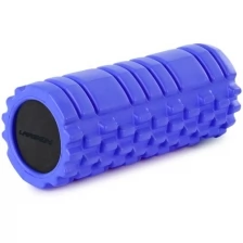 Цилиндр рельефный для фитнеса Harper Gym/Larsen EG02 Ø13см х 33 см синий