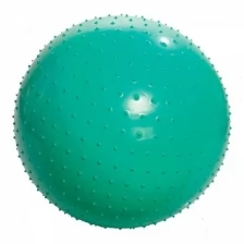 Мяч гимнастический игольчатый М-185, диаметр 85см, зеленый Тривес