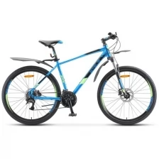 Горный (MTB) велосипед STELS Navigator 645 D 26 V020 (2020) рама 20" Синий