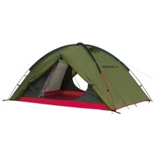 Палатка HIGH PEAK Woodpecker 3, зелёный-красный