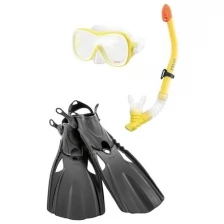 Спортивный набор Intex Wave Rider, маска, трубка, ласты