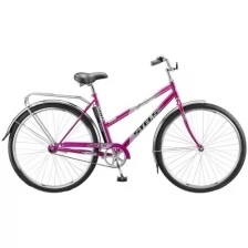 Городской велосипед STELS Navigator 300 Lady 28 Z010 (2018) фиолетовый 20" (требует финальной сборки)