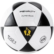 Мяч футбольный PENALTY BOLA FUTEVOLEI ALTINHA XXI, 5213101110-U, размер 5, PU Super Soft, термосшивка, бело-черный