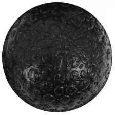 Мяч массажный d=11 см, 35 г, цвет чёрный