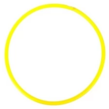 Обруч, диаметр 60 см, цвет жёлтый