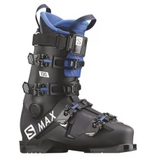 Горнолыжные ботинки Salomon S/Max 130 Black/Race Blue (19/20) (26.5)