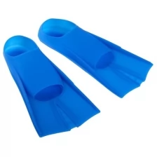 Ласты для плавания размер 33-35, цвет синий