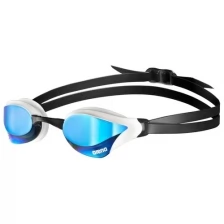 Очки для плавания ARENA Cobra Core Swipe MR, 003251330, зеркальные линзы, золотистая оправа