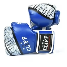 Перчатки боксерские CLIFF RING FLEX 3028, синие, 6 (oz)