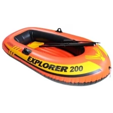 Надувная лодка "Explorer 200" с веслами