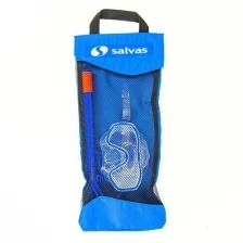 Набор для плавания Salvas Easy Set , арт.EA505C1TBSTB, р. Junior, синий в сетч. сумке