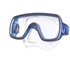 Маска для плав. "Salvas Geo Sr Mask", р. Senior, синий, арт.CA175S1BYSTH, закален.стекло, силикон