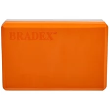 Блок для йоги BRADEX SF 0731 для йоги, оранжевый