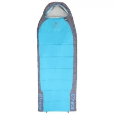 Спальный мешок BTrace Hover (серый/синий) левый