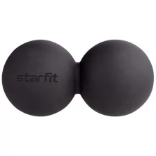 Мяч для мфр Starfit Pro Rb-102, 6 см, силикагель, двойной, черный