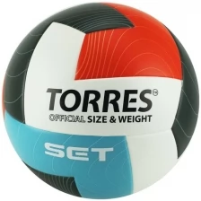 Мяч волейбольный TORRES Set V32045, размер 5