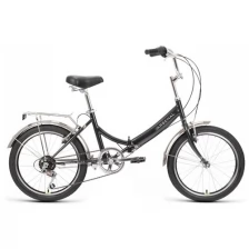 Велосипед для подростков Forward ARSENAL 20 2.0 черный/зеленый (RBK22FW20533)