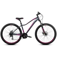 Велосипед Aspect Alma 27,5 2022 Черно-Розовый (Дюйм:18)