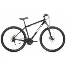 Велосипед взрослый Altair AL 29 D рост. 19 черный/серебристый (RBK22AL29249)