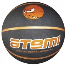 Мяч баскетбольный ATEMI BB12, размер 7, резина, черный