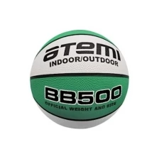 Мяч баскетбольный Atemi, размер 5, резина, 8 панелей, BB500, окружность 68-71, клееный