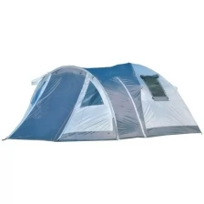 Палатка кемпинговая трехместная LANYU LY-1912, серый/синий